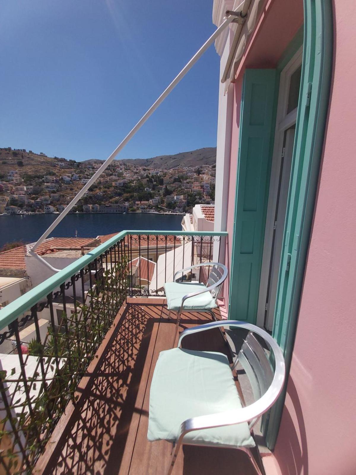 Ferienwohnung 89 Steps Symi Exterior foto